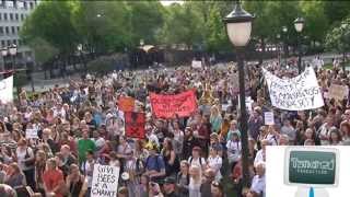 Marching against Monsanto Oslo Norway May 25th 2013 ny